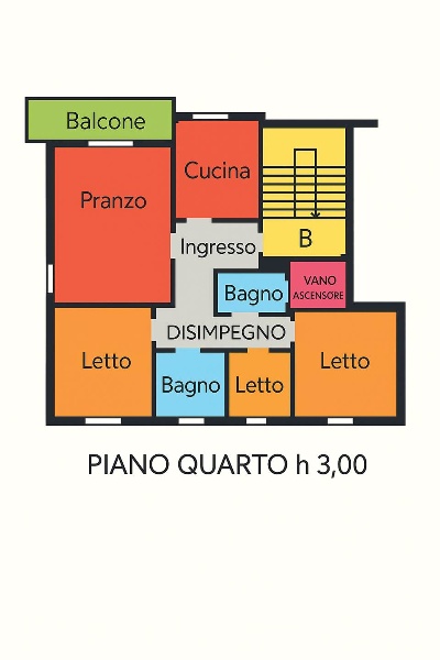 appartamento in vendita a Forlì in zona Cà Ossi