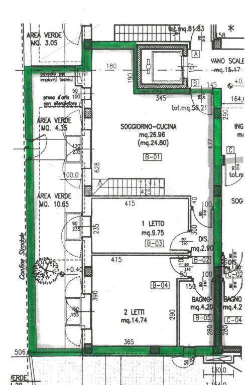 appartamento in vendita a Forlì