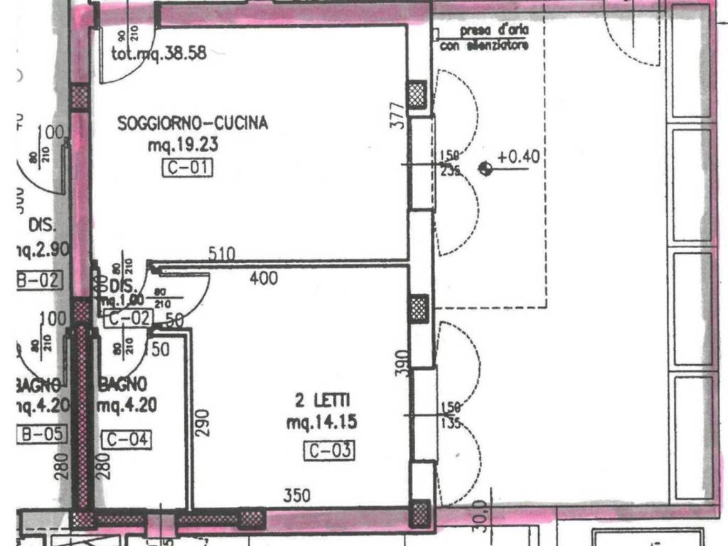 appartamento in vendita a Forlì in zona San Benedetto