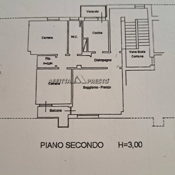 appartamento in vendita a Forlì in zona Cava
