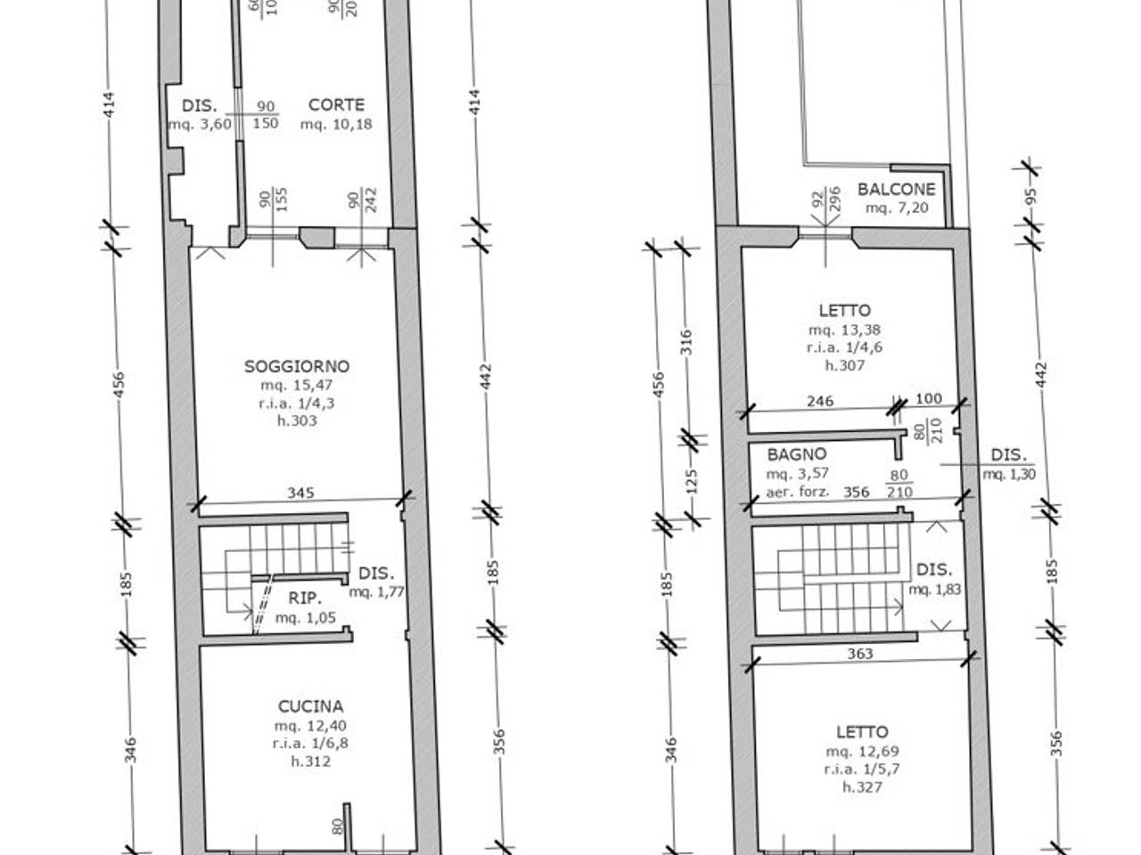 casa indipendente in vendita a Forlì in zona Centro Storico