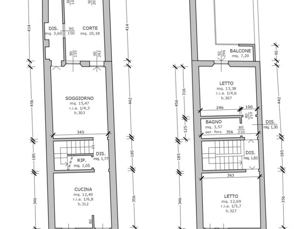 casa indipendente in vendita a Forlì in zona Centro Storico