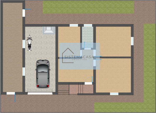 casa indipendente in vendita a Forlì in zona Carpena