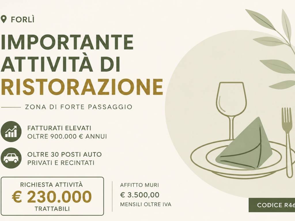 negozio in vendita a Forlì in zona Ronco
