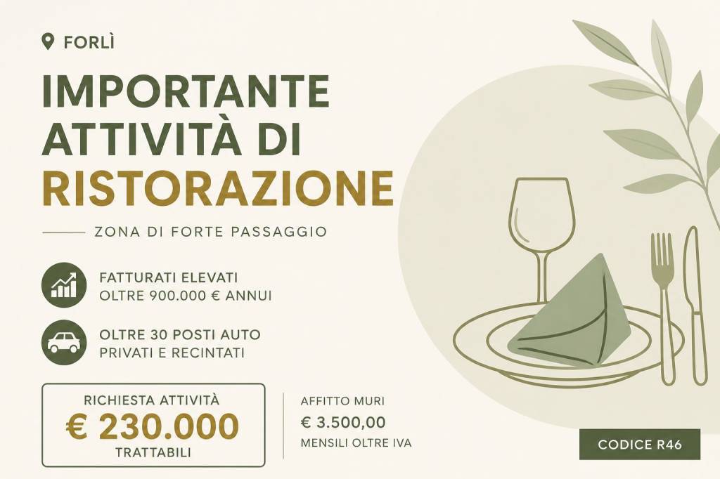 negozio in vendita a Forlì in zona Ronco