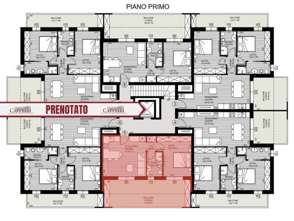 appartamento in vendita a Forlì in zona Coriano