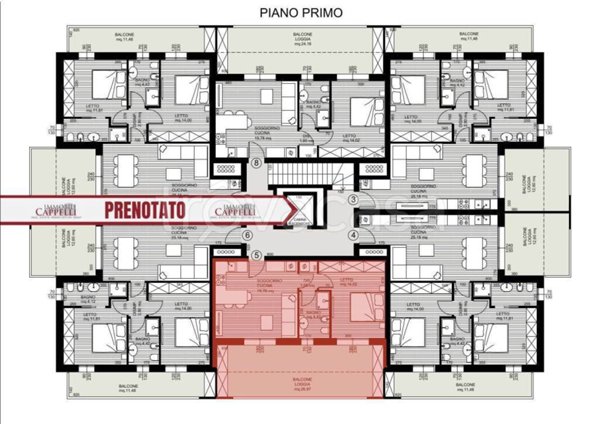 appartamento in vendita a Forlì in zona Coriano