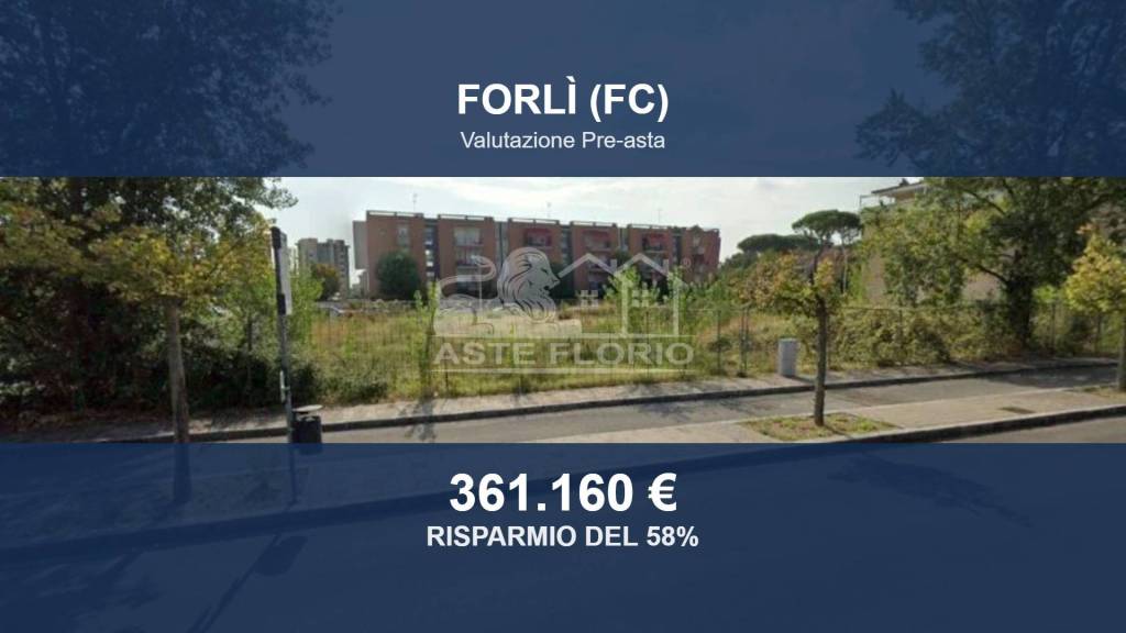 terreno edificabile in vendita a Forlì in zona Musicisti / Grandi Italiani