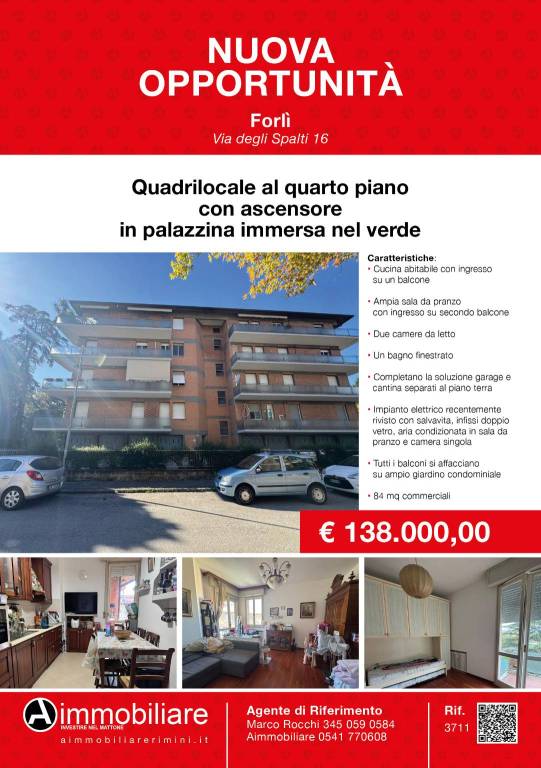 appartamento in vendita a Forlì in zona Centro Storico