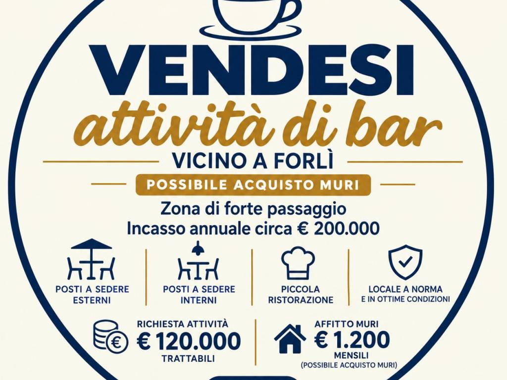 negozio in vendita a Forlì in zona San Martino in Strada