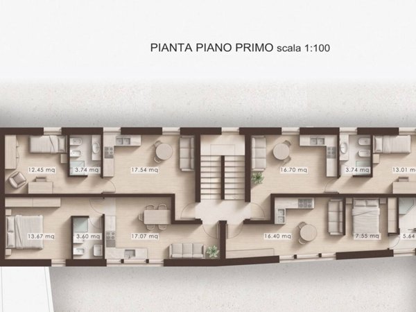 appartamento in vendita a Forlì in zona Romiti