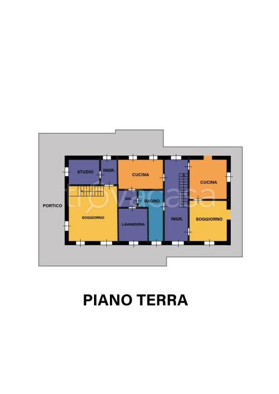 casa indipendente in vendita a Forlì in zona Quattro