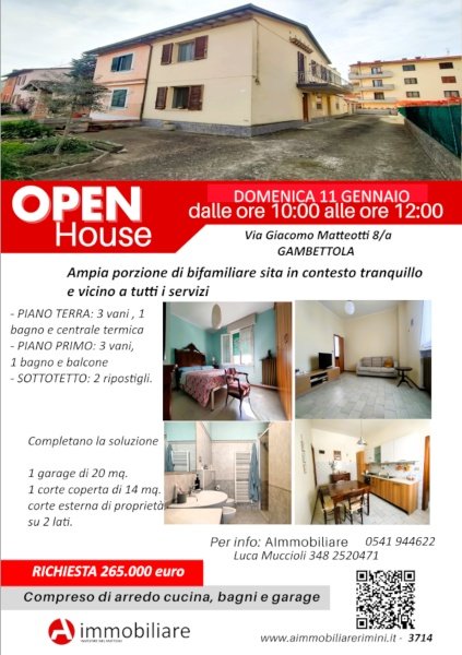 casa indipendente in vendita a Gambettola