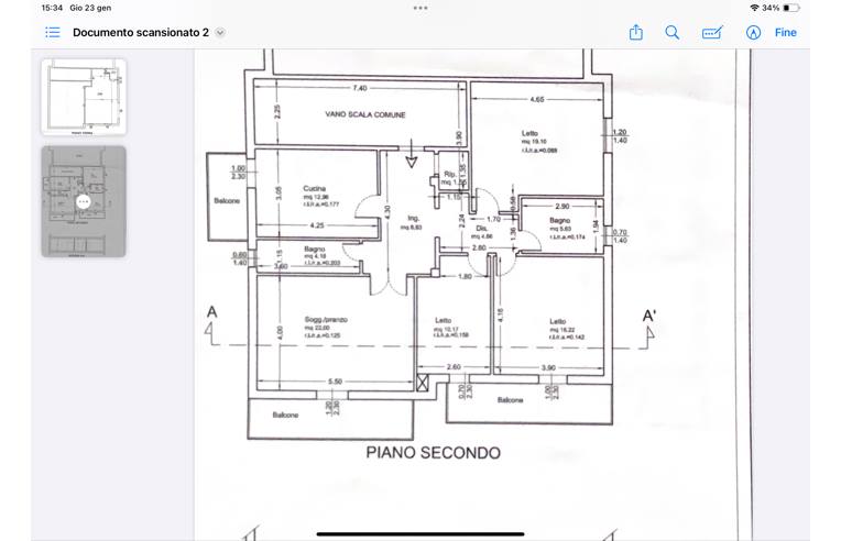 appartamento in vendita a Gambettola