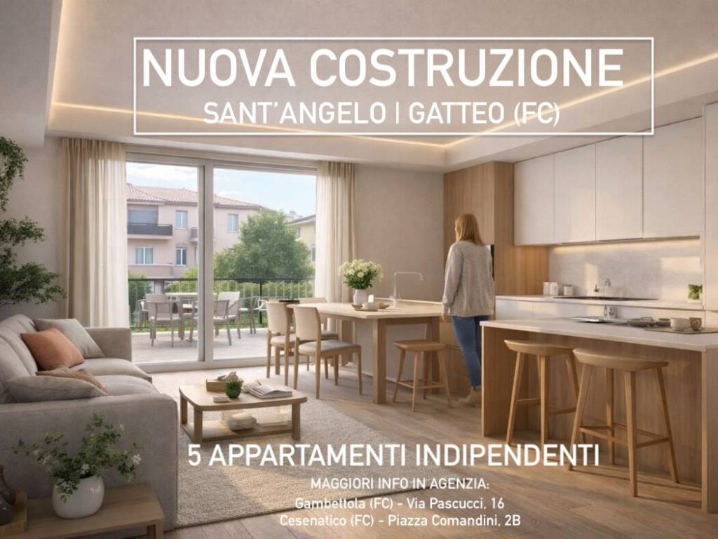 appartamento in vendita a Gatteo in zona Sant'Angelo