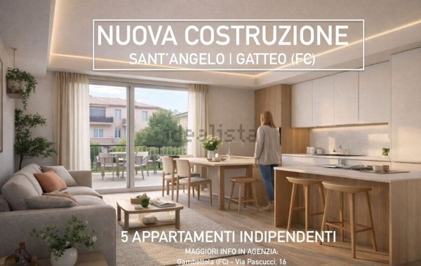 appartamento in vendita a Gatteo in zona Sant'Angelo