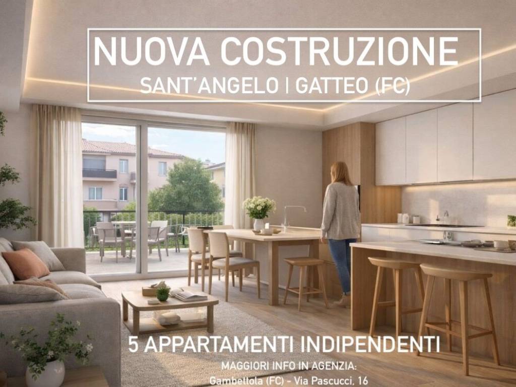 appartamento in vendita a Gatteo in zona Sant'Angelo