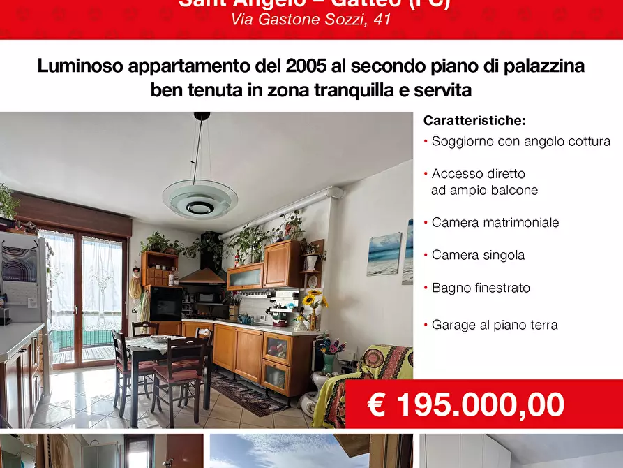 appartamento in vendita a Gatteo in zona Sant'Angelo