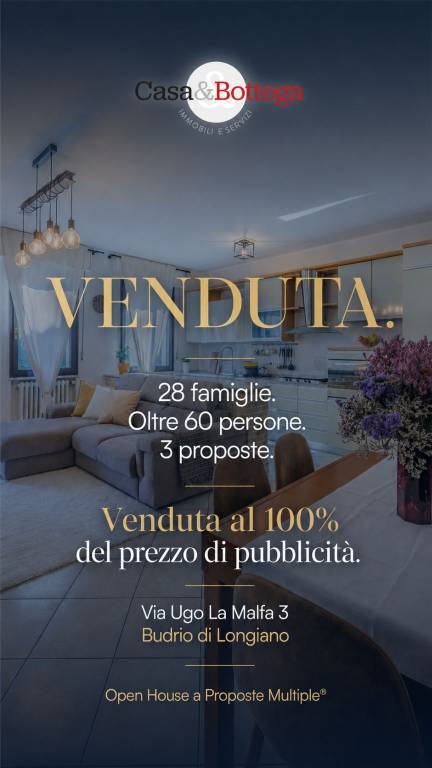 appartamento in vendita a Longiano in zona Budrio