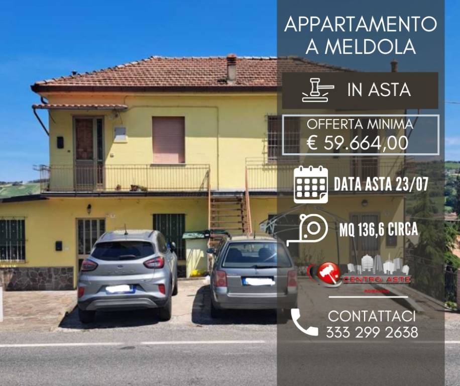 appartamento in vendita a Meldola
