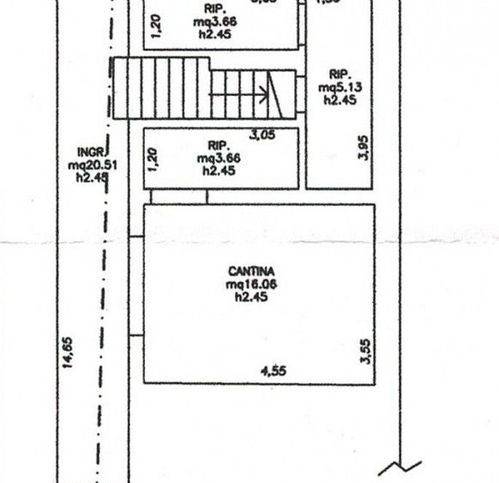 intera palazzina in vendita a Meldola