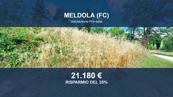 terreno edificabile in vendita a Meldola