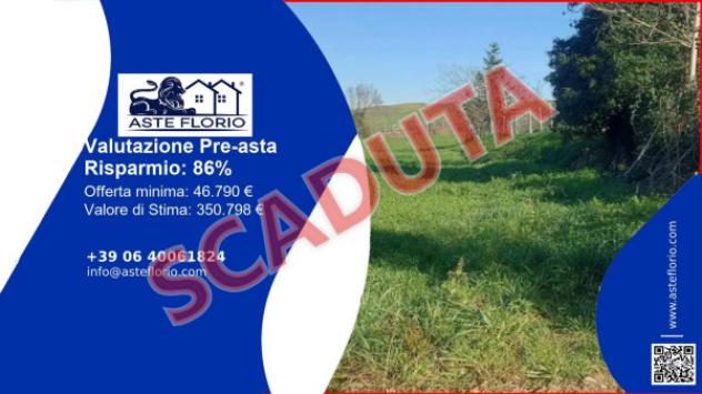 terreno edificabile in vendita a Mercato Saraceno in zona Falcino