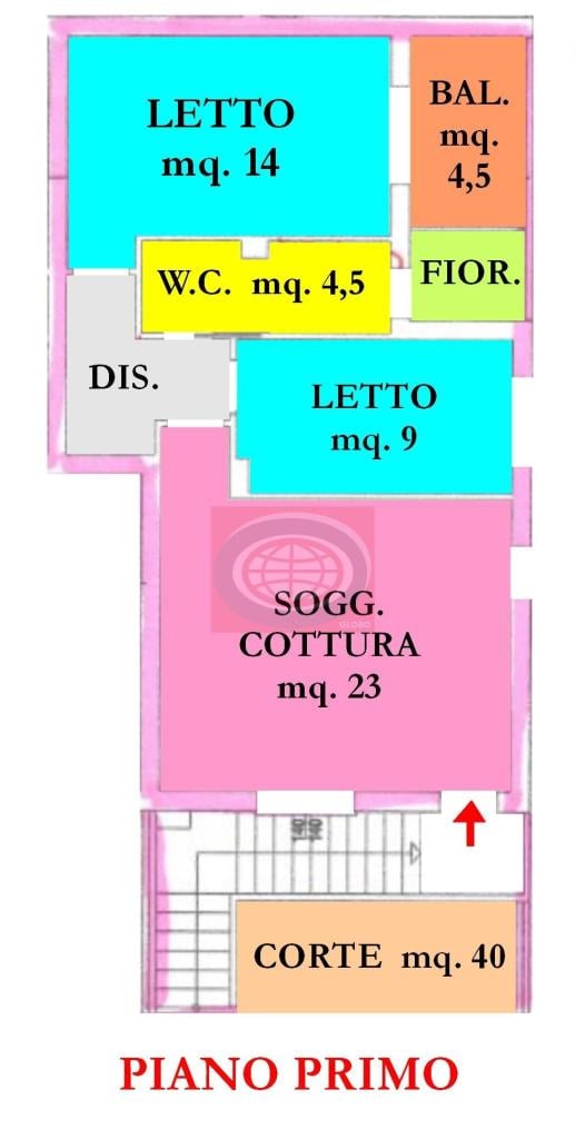 appartamento in vendita a Mercato Saraceno in zona Bacciolino