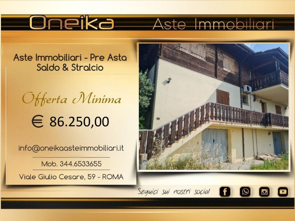 appartamento in vendita a Roncofreddo in zona Diolaguardia