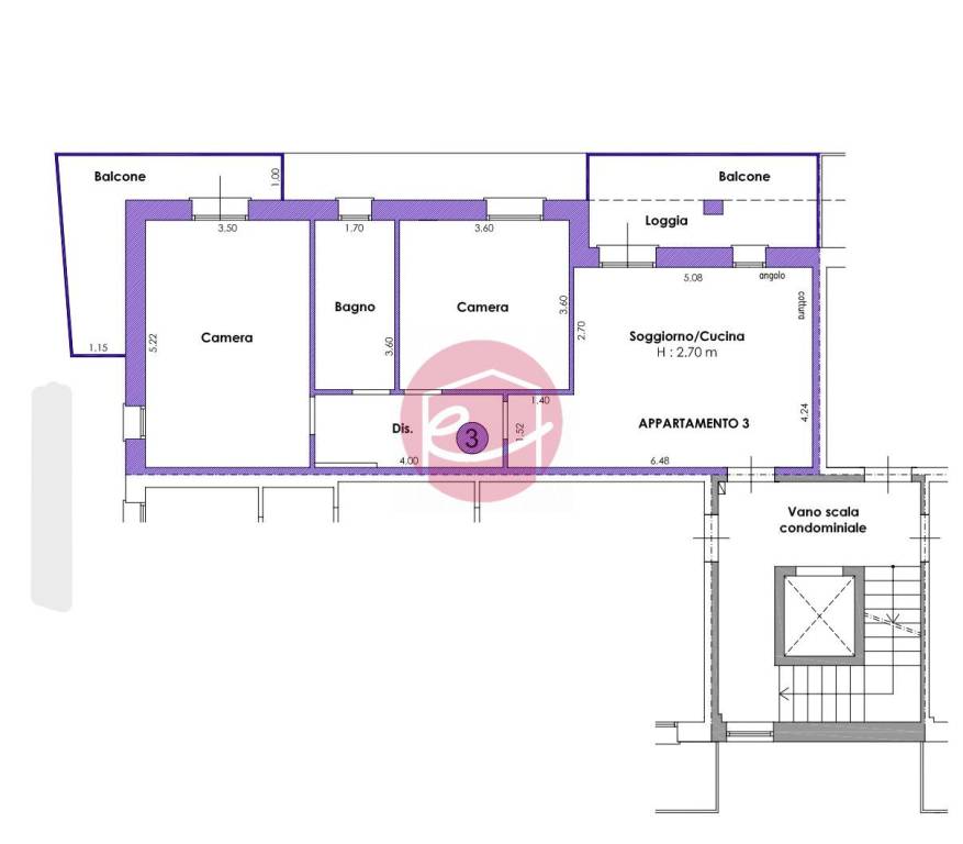 appartamento in vendita a San Mauro Pascoli
