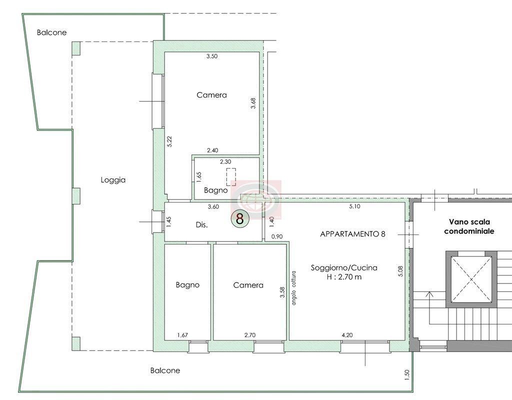 appartamento in vendita a San Mauro Pascoli