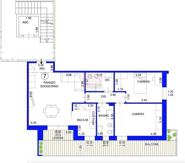 appartamento in vendita a San Mauro Pascoli