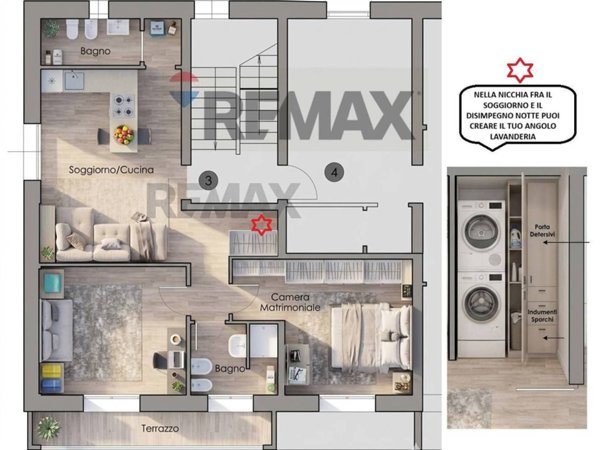 appartamento in vendita a San Mauro Pascoli