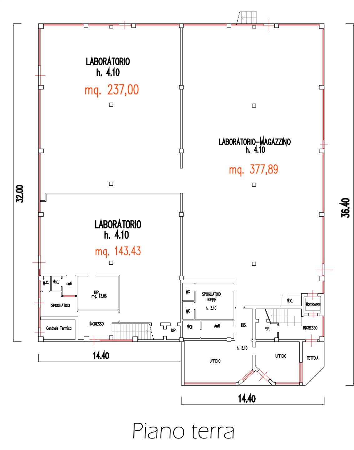 capannone in vendita a San Mauro Pascoli