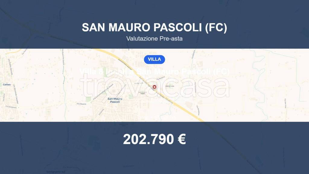 casa indipendente in vendita a San Mauro Pascoli