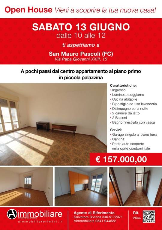 appartamento in vendita a San Mauro Pascoli