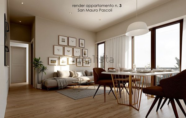 appartamento in vendita a San Mauro Pascoli