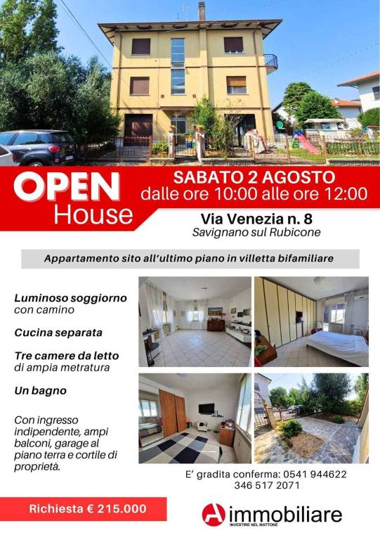appartamento in vendita a Savignano sul Rubicone