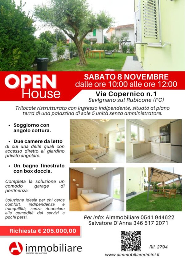 appartamento in vendita a Savignano sul Rubicone