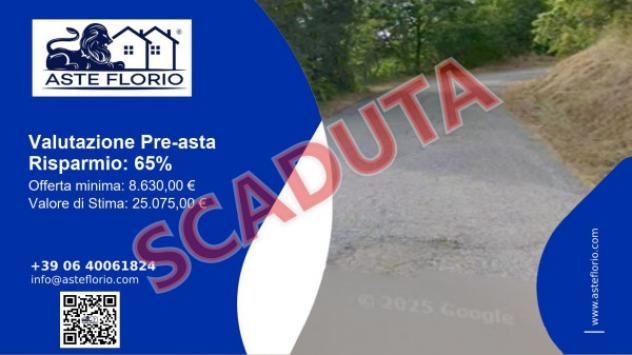 terreno agricolo in vendita a Cantiano in zona Palcano