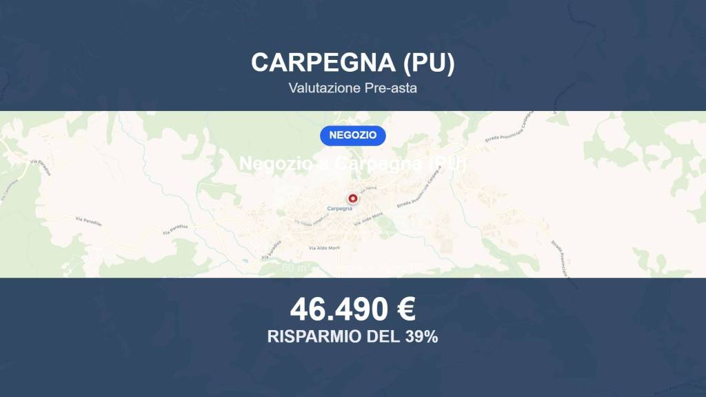 negozio in vendita a Carpegna in zona Genghe