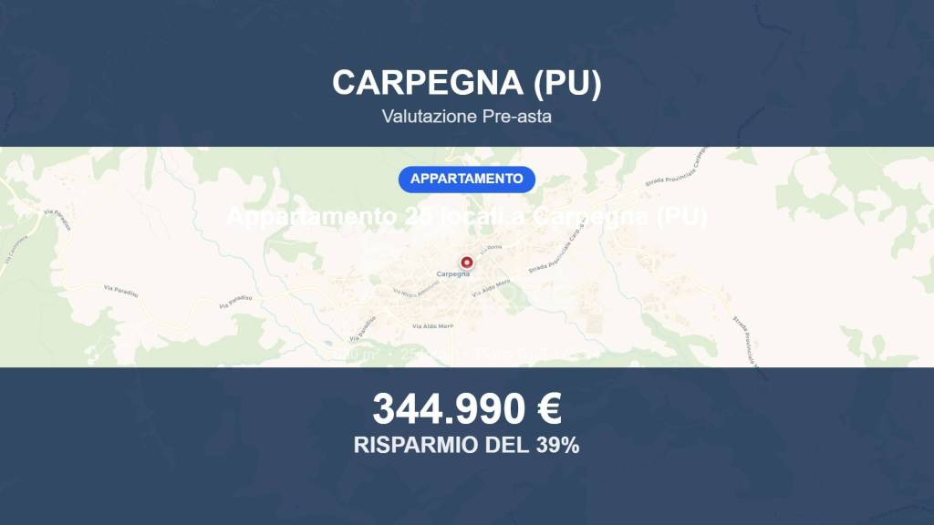 appartamento in vendita a Carpegna in zona Genghe