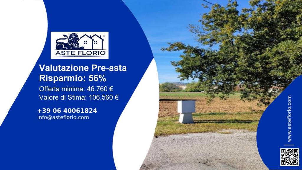 terreno agricolo in vendita a Cartoceto in zona Lucrezia
