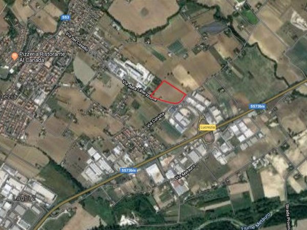 terreno agricolo in vendita a Cartoceto in zona Lucrezia