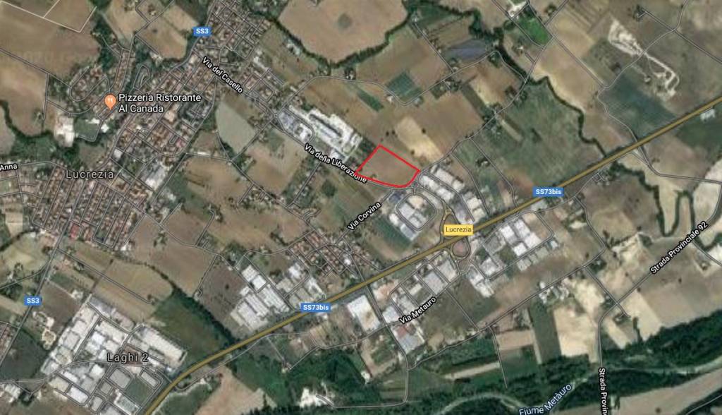 terreno agricolo in vendita a Cartoceto in zona Lucrezia