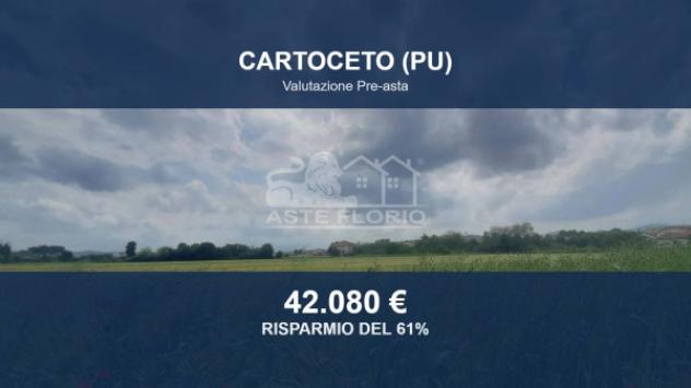 terreno agricolo in vendita a Cartoceto in zona Lucrezia
