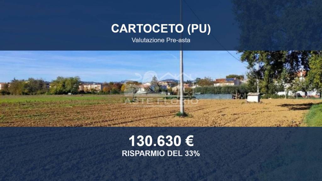terreno in vendita a Cartoceto in zona Lucrezia