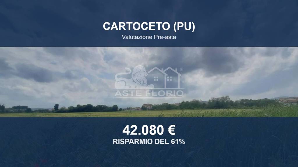 terreno in vendita a Cartoceto in zona Lucrezia