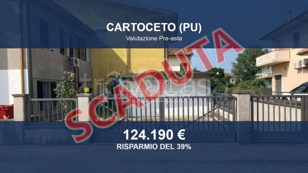 appartamento in vendita a Cartoceto in zona Lucrezia