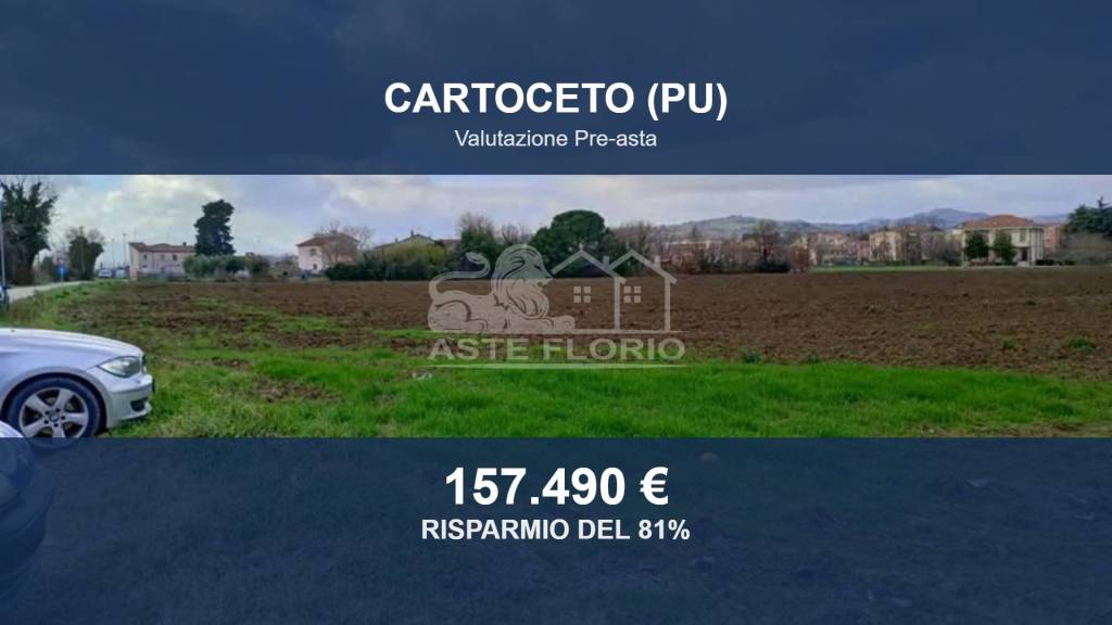 terreno in vendita a Cartoceto in zona Lucrezia